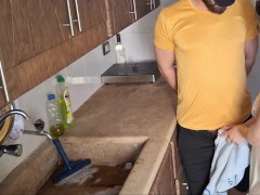 "She Asked for a Towel... I Brought It with My Dick!" - Screenshot 5 of 16 - Towel Drop
