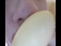 I'll give you a blowjob, piss in my mouth, I'll swallow