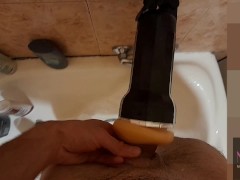 Romanian Amateur Bobby Bobylan Dick Muscular guy is playing with toys From MPS and cum in slow mo