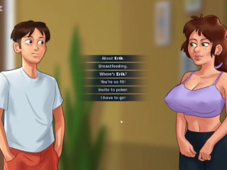 Утренняя прогулка по летней саге