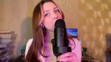 ASMR Облизывание языком