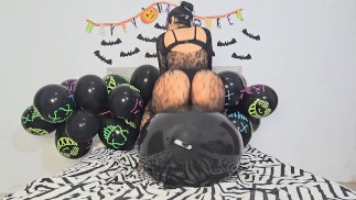 Batman Globes to Blow and Ride, 24-inch  (Full Video on C4S / MV / OF / Membersite)