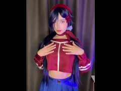 Mita from MiSide Knows How to Tease You Without a Single Touch