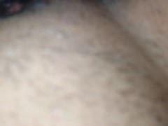 my cuckold hubby eats my pussy after i fucked with a stranger and fucks me in doggy style