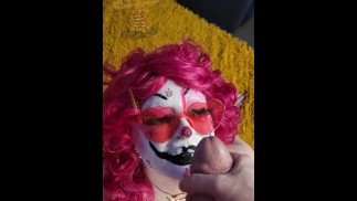 Clown girl gets silly then gets fucked silly (full vid OF)