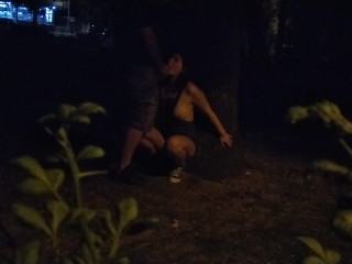 Public Park Blowjob