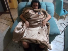 Romantic fucking and cum play on a fur-coat linner 268- preview