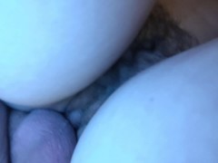 quickie in the hospital bathroom before they find us, cum on my nurse's coat