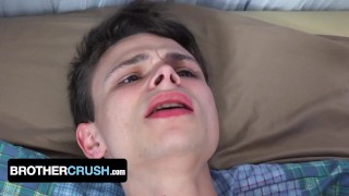 Innocent Boy Austin Xanders Takes His Big Step Bros Giant Throbbing Cock And Hot Jizz – BrotherCrush