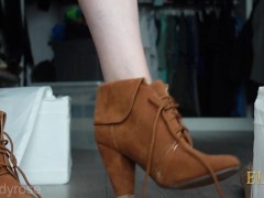 gedragen schoenen uitverkoop sale worn shoes almost free bijna gratis
