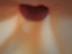 Filling my fleshlight with hot thick cum (better quality in the making)
