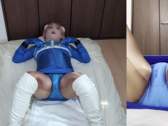 オナニーが止まらない男の娘、ブルマの中でアナルプラグが刺激しながらチクニーで何度もメスイキ。イってもやめられない。フィーメールマスク女装。 - Screenshot 7 of 16 - Cosplay
