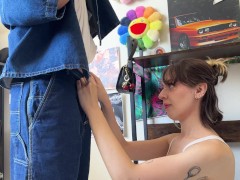 Soft Porn / mind blowing amateur blowjob deep throat and gagging / A Day in the Life OVCouple