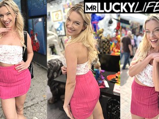 Linking Up With Hot Blonde Babe Lindsey Lakes