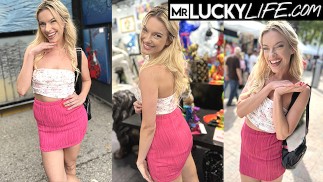 Linking Up With Hot Blonde Babe Lindsey Lakes