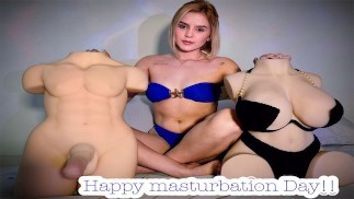 ¡¡¡¡¡¡¡ JOURNÉE DE MASTURBATION HEUREUSE, DADDY !!!!!! --MELANIE CACERES