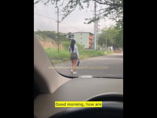 “Hot neighbor gets a ride to gym & ends sweaty on my cock – Alexapuntocom”