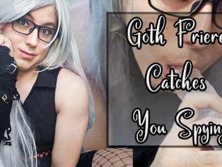 You Stare. She Sucks. – POV Goth Elf Cosplay Blowjob