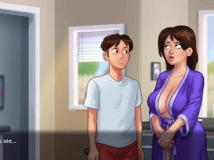 Debbie New Scene | Fist time kissing Debbie From Summertime Saga New Game
