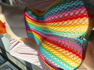 Red-haired bitch with perfect forms sharply rides a big cock and jerks cock with her skinny arms!