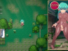 HARDCORE SEX WITH A HORNY BUNNY GIRL - MAGE KANADE FUTANARI DUNGEON QUEST