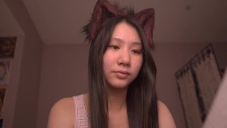 Cute Asian Kitty Cat Girl ASMR - Book of Habakkuk