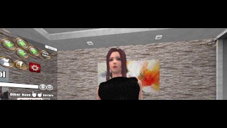 HANTAI SEX : Virtual Reality . Woman  get fucked in the desk Moaning. BIg Dick