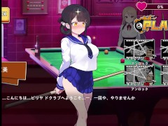 【エンジェルス・ビリヤード・バー(体験版)実況】ビリヤードで勝ったら相手の巨乳女とエッチなことできるエロゲ―。(live2Dアニメーションエロゲ―) 5/16