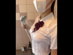制服着たままお風呂でぷかぷか〜 - Screenshot 6 of 16 - 制服
