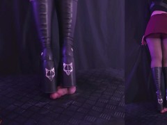 Night Walking Over Your Cock in My Dirty Naked Wolfe Boots - Screenshot 10 of 16 - Cockboard