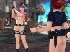 Dead or Alive Xtreme Venus Vacation Squirting Water on the Girls Nude Mod Fanservice
