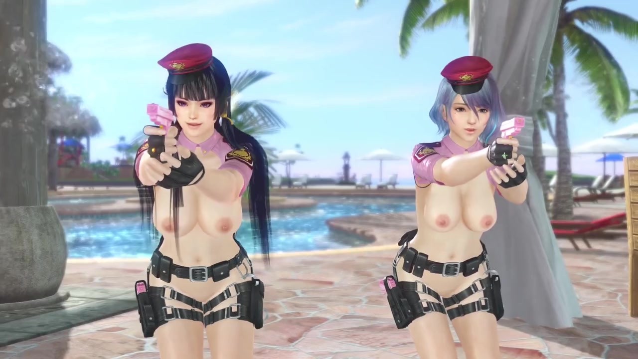 Muerto o vivo Xtreme Venus vacaciones chorros de agua en el fanservice de  chicas desnudas