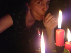 Your dream girlfriend dancing at home alone