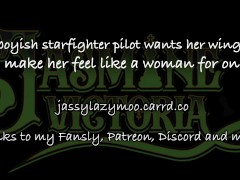 Tomboyish starfighter pilot wants her wingman
