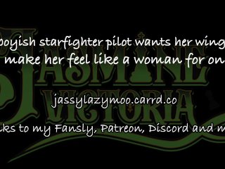 Tomboyish starfighter pilot wants her wingman