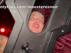 Slave girl gets Spanked HARD! Extreme spanking in box