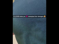 Hairy Hotwife Snapchats Cuck Hubby before Date with Stranger!