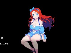 【#02エンジェルス・ビリヤード・バー(体験版)実況】勝負に勝って巨乳女にフェラ・イラマチオ口内射精しちゃう(live2Dアニメーションエロゲ―) 10/16