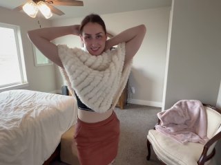 I invite a friend over to watch my sugar daddy fuck me and he destroys my little pussy