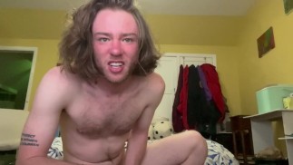 Dude Uses Spit As Lube When He Talks Dirty and Cums on Your Face
