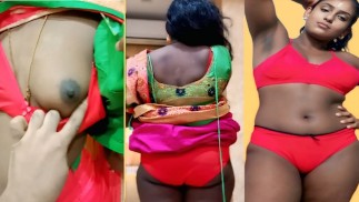 சிகப்பு விளக்கு | Мои дези сжаты и Nipple Play от быка для тамильского кука - IndianHotwifeX