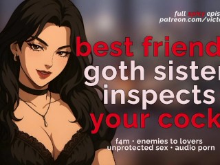 Best Friend's Goth Sister Milks your Cock and Drains your Balls (Audio Porn Men)
