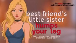 Best Friend's Horny Sister Humps Your Leg And Milks Your Cock (Audio Porn Men)