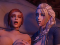 Jaina and Assumi threesome