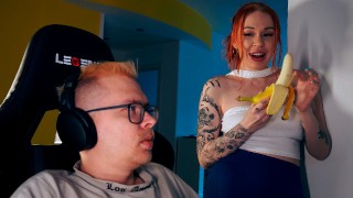 The husband was too engrossed in his new game