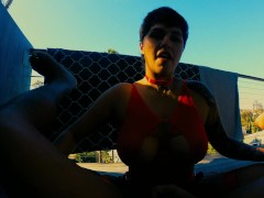 Summer Day Outside Pegging