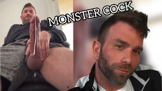 Monster Cock Unleashes a Cum Shower