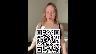 plus size girl shows boobs in black bra