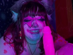 Pervert Clown Puppy Throat Training - Ash LoveGood
