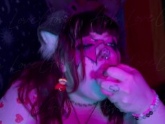 Pervert Clown Puppy Throat Training - Ash LoveGood - Screenshot 2 of 16 - Clown